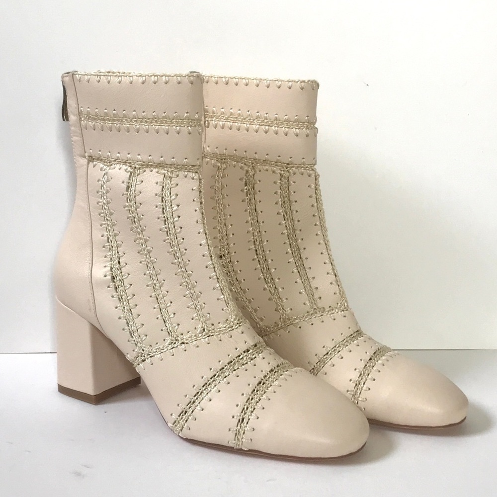 Never worn Cream Booties 37